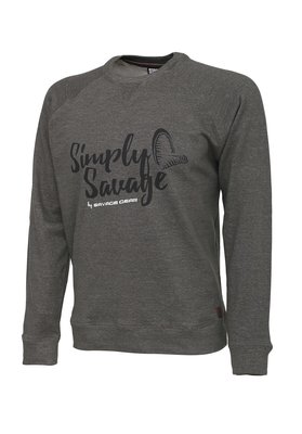 Savage Gear Simply Savage Sweater Melange Grey